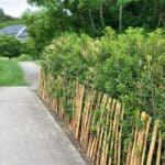 Staketenzaun aus Kastanie 120 cm Adequat