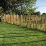 Staketenzaun aus Kastanie 175 cm Adequat