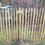 Staketenzaun aus Kastanie 100 cm Adequat