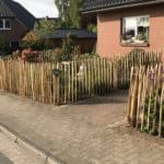 Staketenzaun aus Kastanie 100 cm Adequat