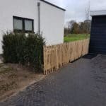 Staketenzaun aus Kastanie 100 cm Adequat