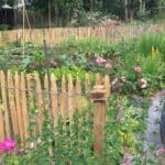 Staketenzaun aus Kastanie 100 cm Adequat