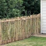 Staketenzaun aus Kastanie 120 cm Adequat