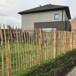 Staketenzaun aus Kastanie 150 cm Adequat