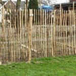 Staketenzaun aus Kastanie 175 cm Adequat