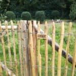 Staketenzaun aus Kastanie 120 cm Adequat