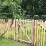Staketenzaun aus Kastanie 120 cm Adequat