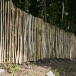 Staketenzaun aus Kastanie 200 cm Adequat
