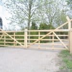 Weidetor Holz