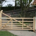 Weidetor Holz
