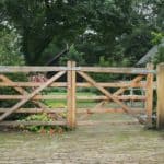 Weidetor Holz
