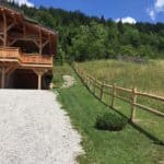Riegel aus Kastanie Rund