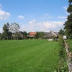 Pfosten Kastanie - Halbrund - System 2