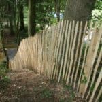 Staketenzaun aus Kastanie 120 cm Adequat