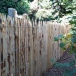Staketenzaun aus Kastanie 100 cm Adequat