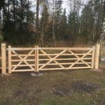 Englisches Weidetor Holz – Eiche Adéquat