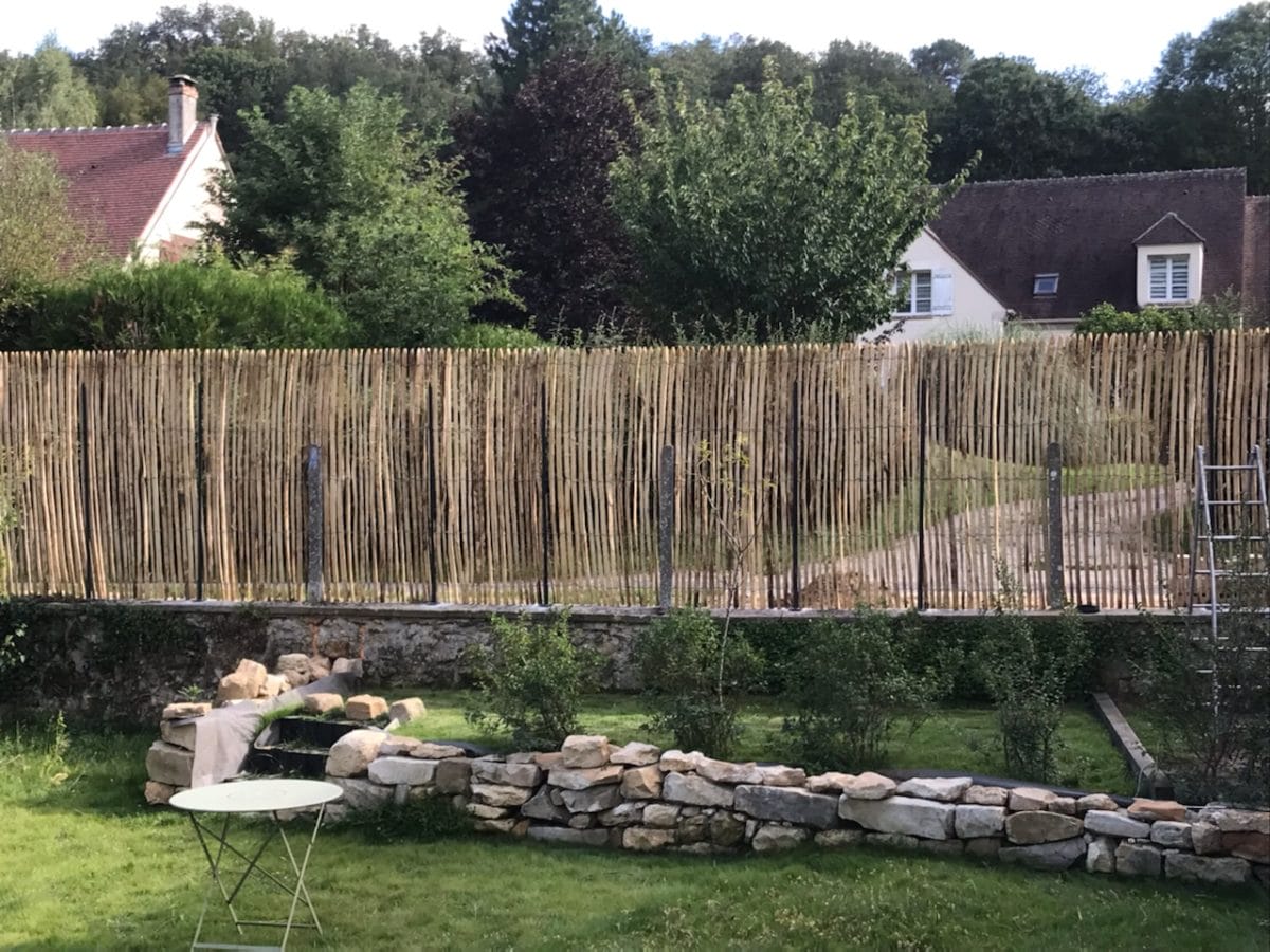 Staketenzaun 200 cm hoch Kastanie Kastanienzaun Günstig kaufen! Adéquat