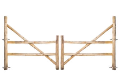 Post & Rail poort 2-niveau trekboom dubbel