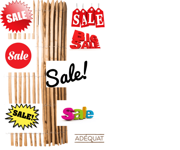 Une clôture en bois bon marché