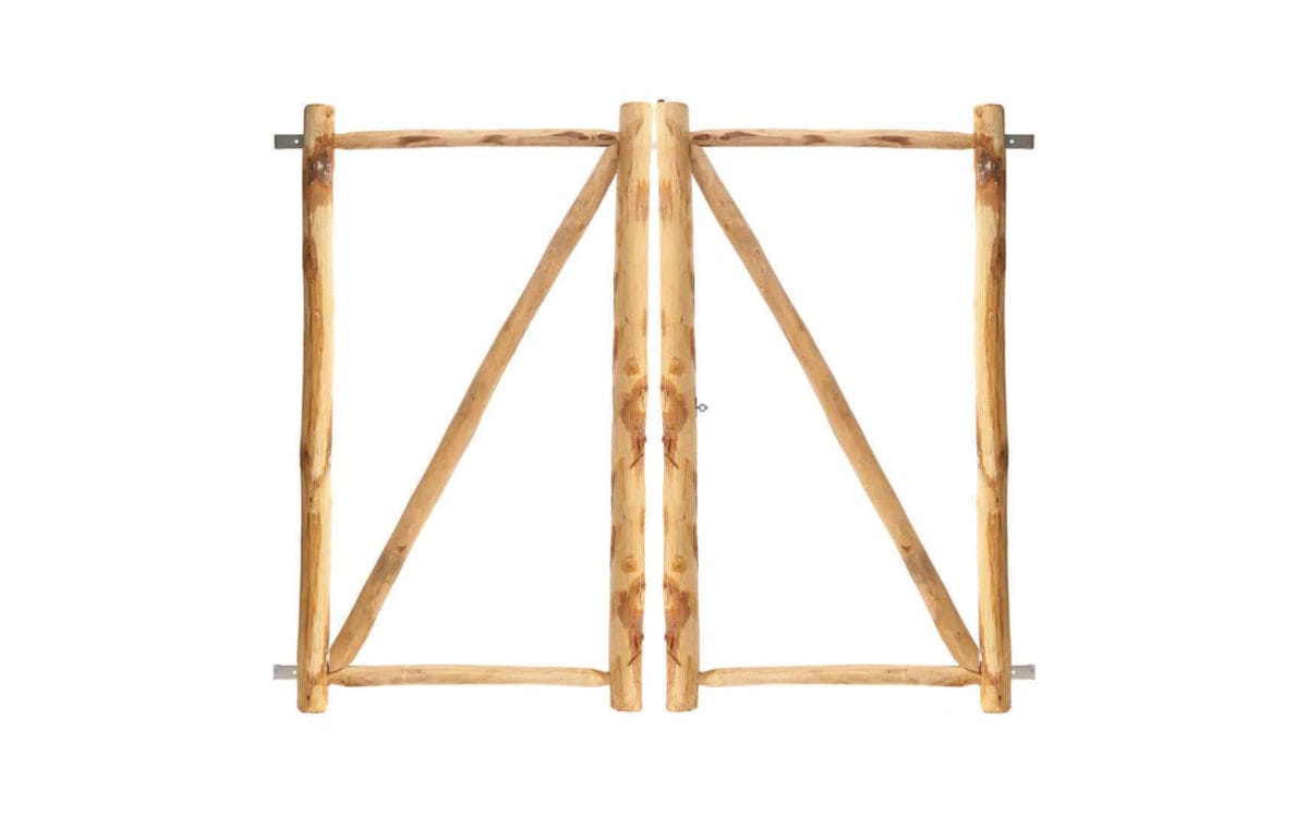 Portail français cadre ganivelle double battant 175 cm