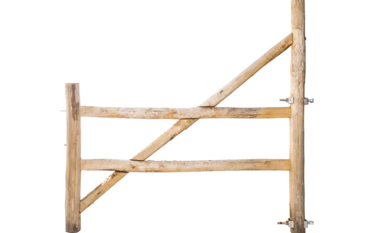 Portail Post & Rail 120 cm