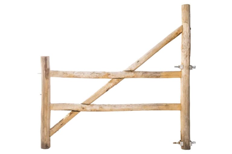 Portail Post & Rail 120 cm