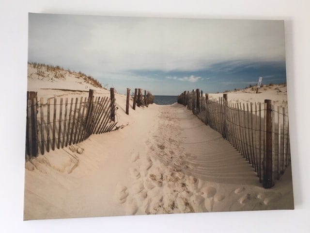 Une clôture pour préserver la dune
