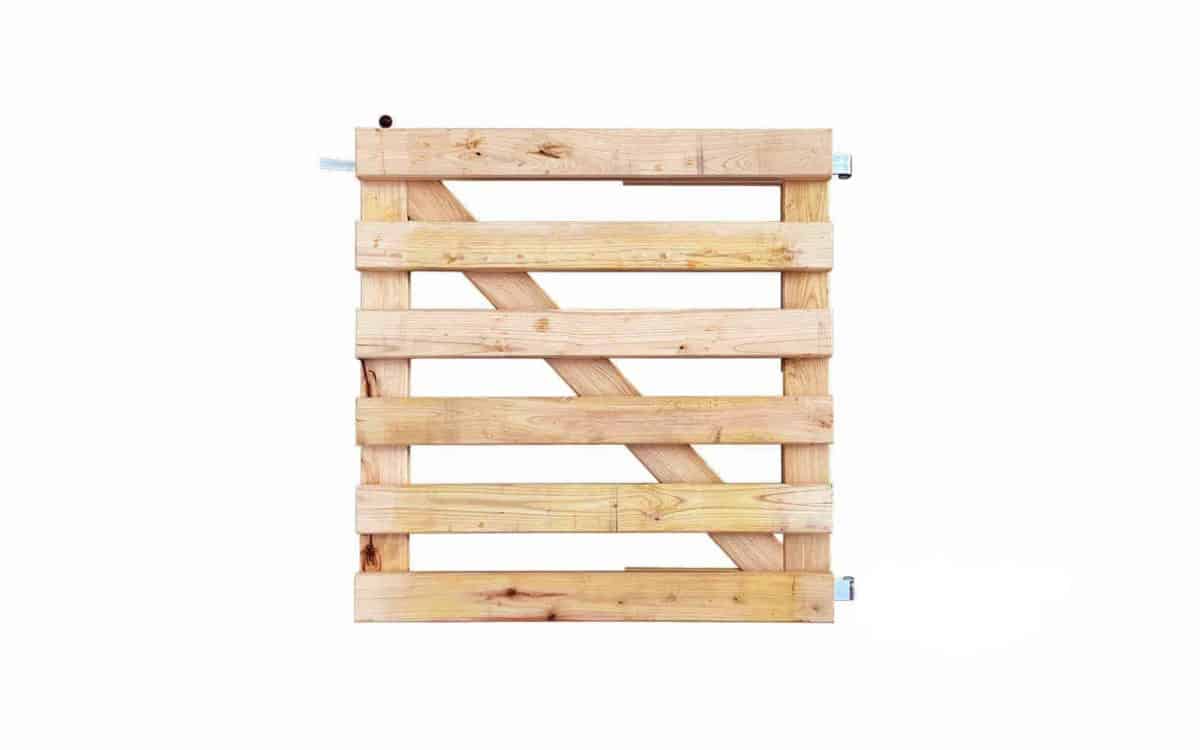 Goedkope houten poort