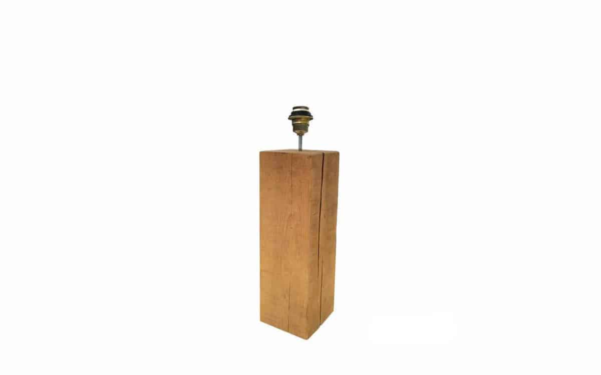 Eikenhouten lampvoet