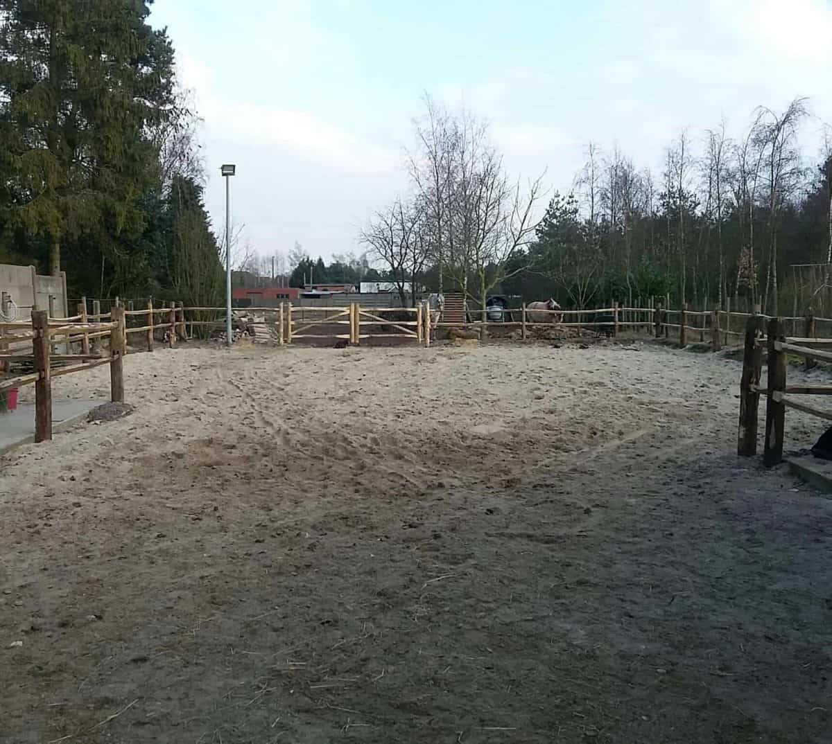 post en rail poort 3 niveau recht
