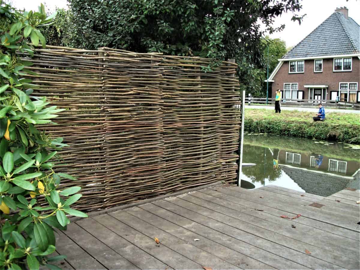 scherm van wilgentenen