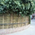 wilgentenen schutting