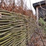 Wilgentenen schutting