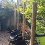 Kastanje palen voor pergola | Adéquat