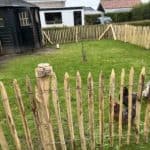 Frans schapenhek 80 cm met latafstand 4 cm voor een kippenhok