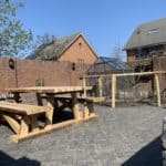Kastanje picnicktafel Adéquat