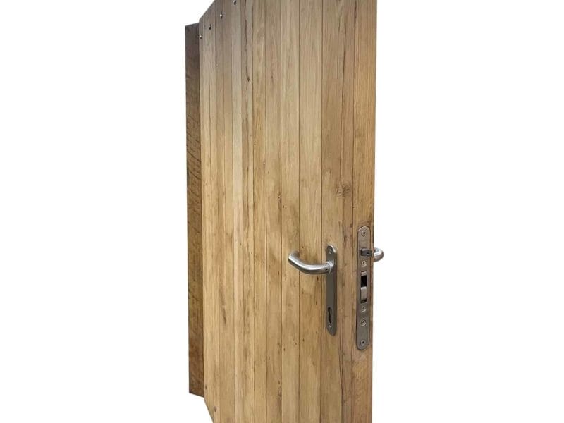 houten poortdeur eiken Adéquat