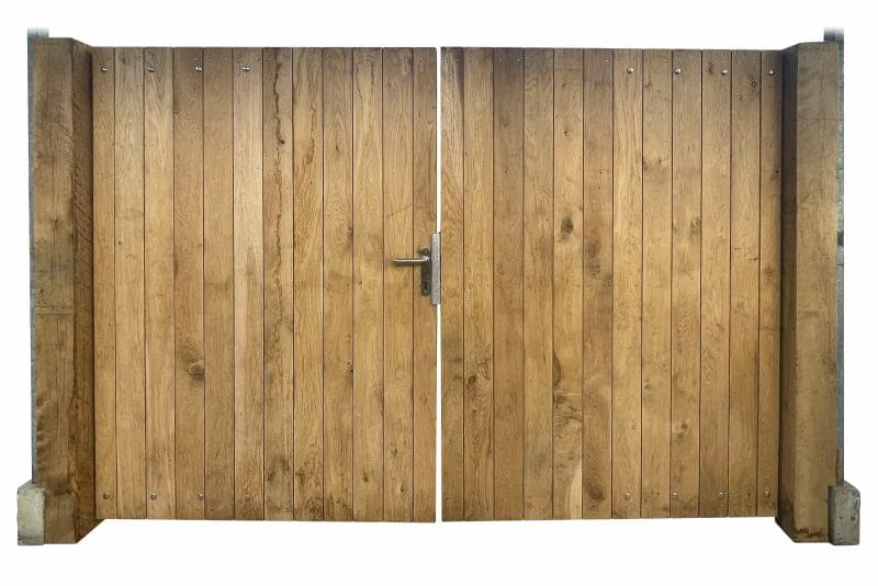 houten poortdeur eiken Adéquat