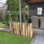 Kastanje houten palen Adéquat