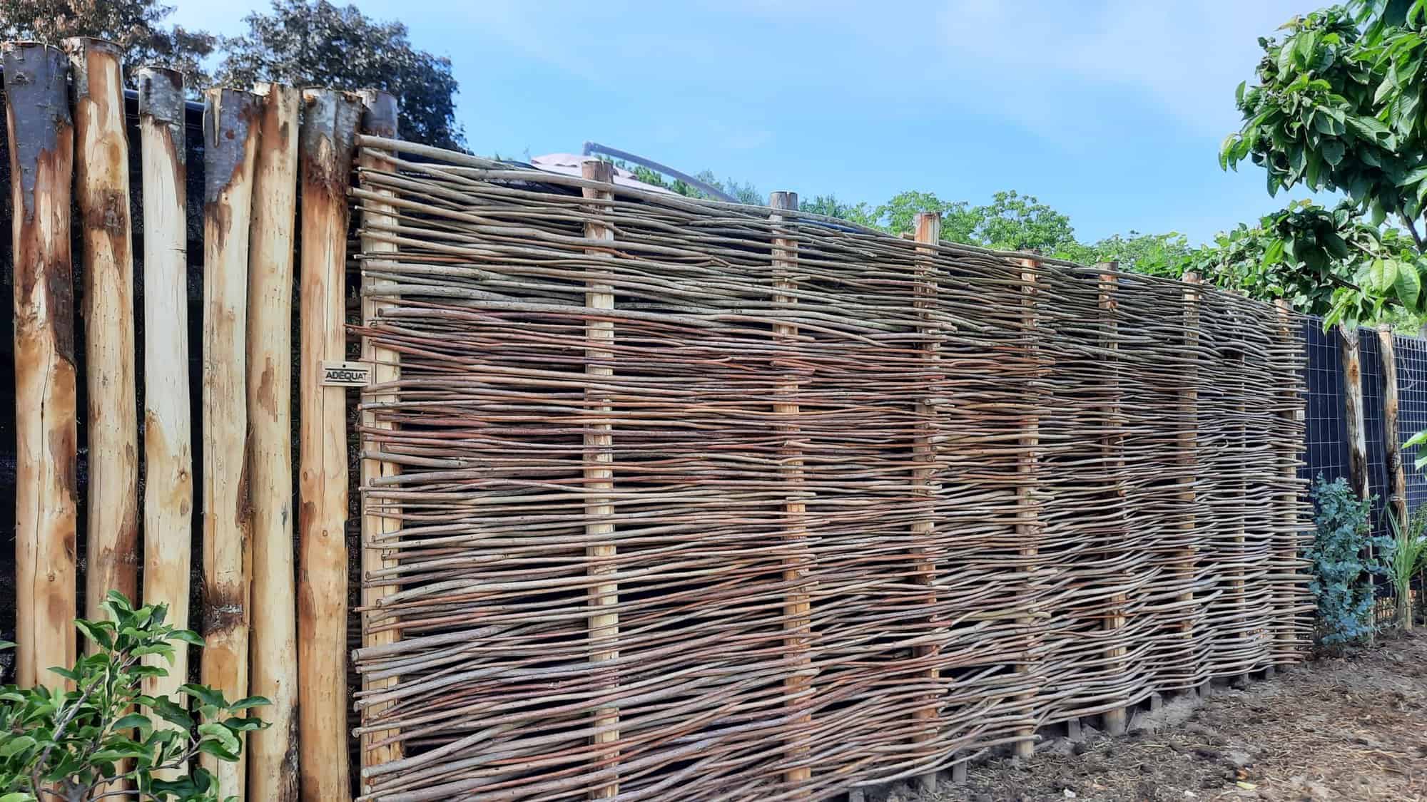 Palisadenzaun selber bauen