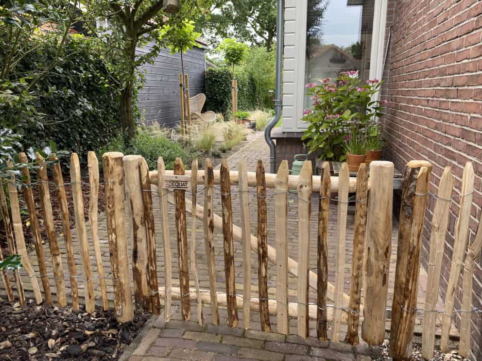 Frans schapenhek 80 cm en Franse Raamwerkpoort Adéquat