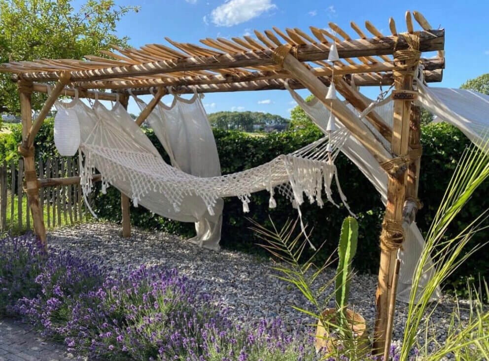 hangmat-ibiza-stijl-pergola